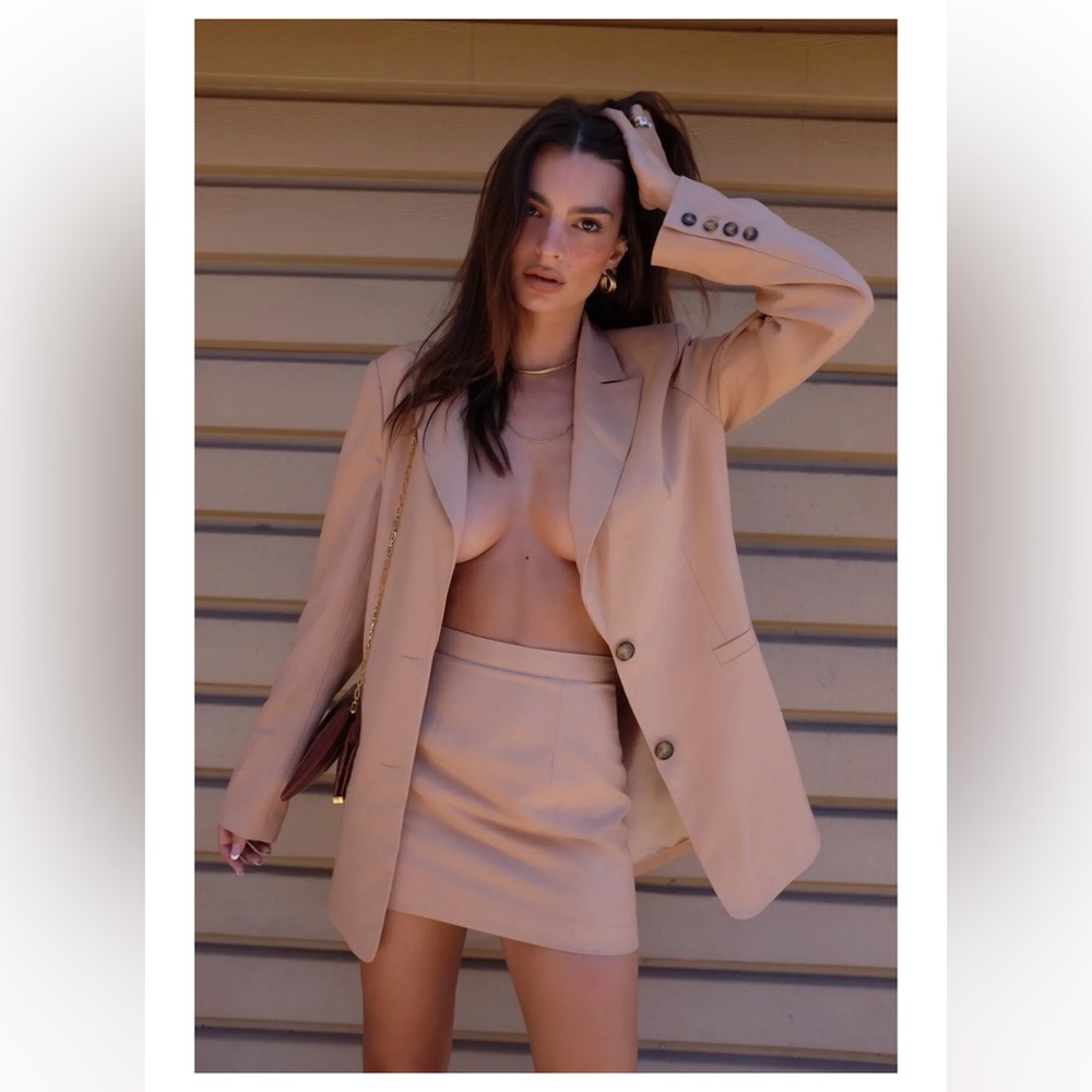 Inamorata Matching Set Los Feliz blazer and Vista skirt both size Medium